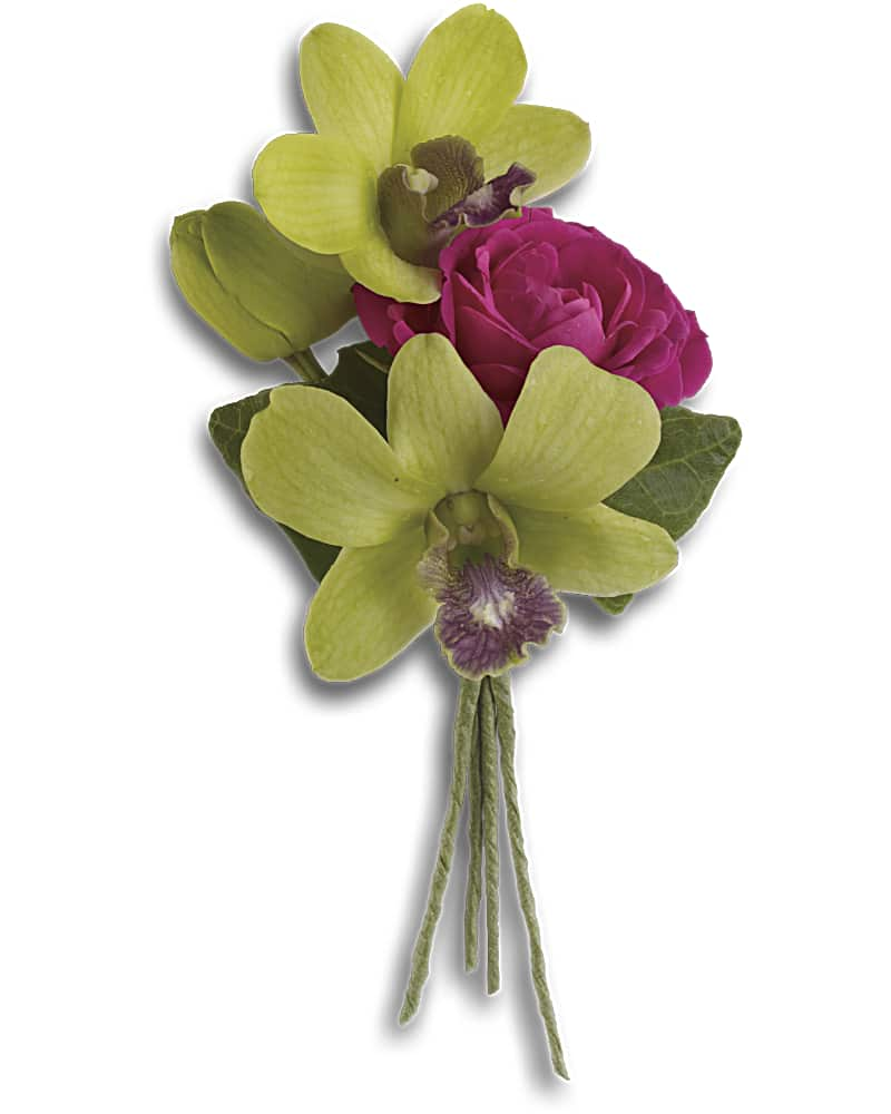 Boutonnière Célébration D’orchidée