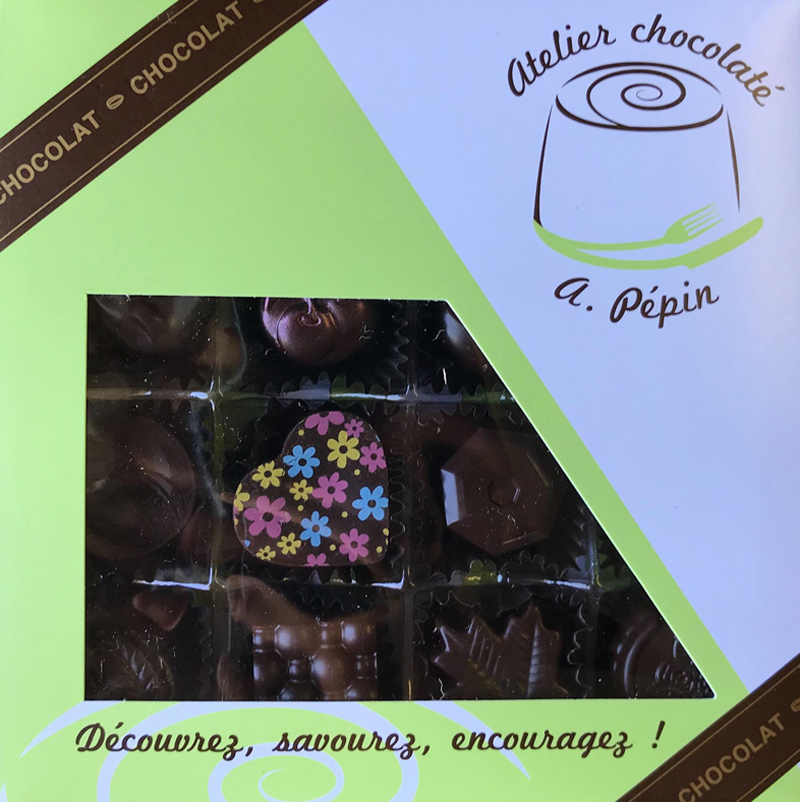 Chocolats Fins En Boîte De 25