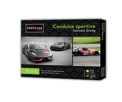 Coffret-cadeau Conduite sportive